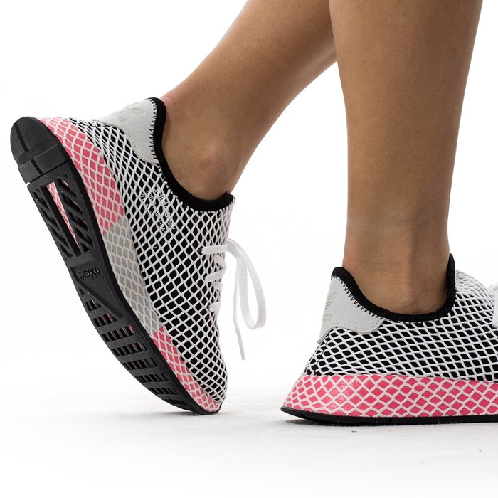 Buty damskie Adidas Originals Deerupt Runner black / core black / chalk pink (CQ2909) 40