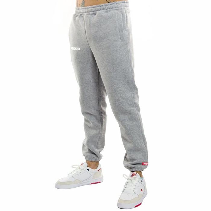 Spodnie dresowe męskie Prosto Klasyk sweatpants Stan grey