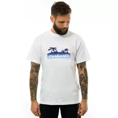 Carhartt WIP t-shirt Palm Script white