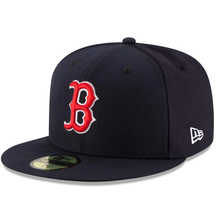 New Era Czapka z daszkiem fitted cap 59FIFTY Game Authentic Collection On-Field MLB Boston Red Sox navy