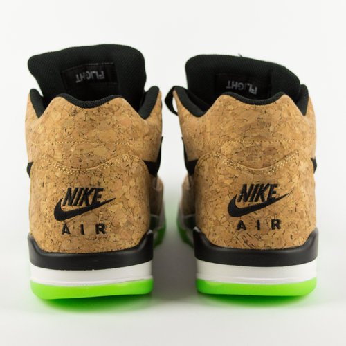 Buty męskie Nike Air Flight Squad Cork natural / black - voltage green - white (748281-100)