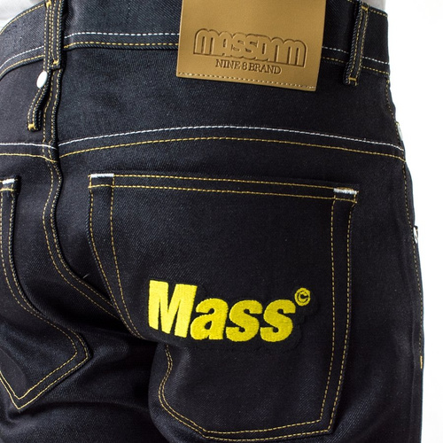 Spodnie męskie Mass Denim jeans Work Straight Fit raw