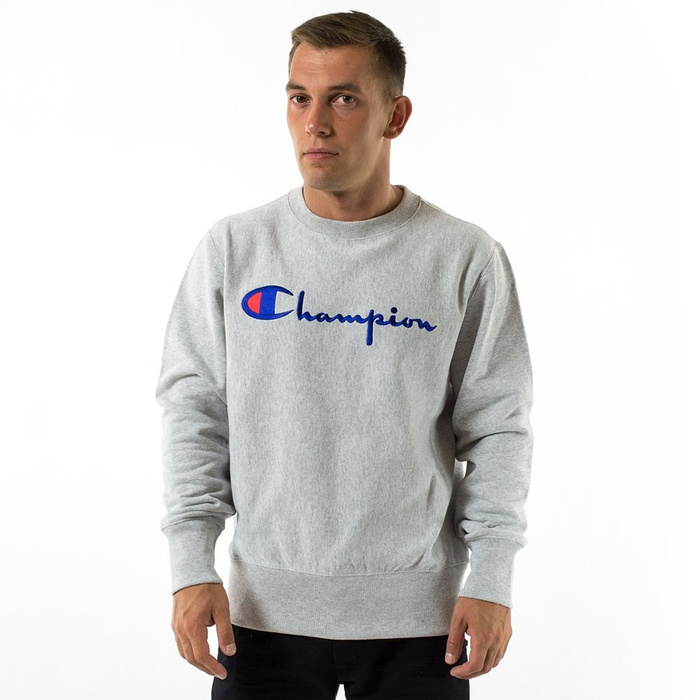 Champion sweatshirt crewneck Reverse Weave grey (210975/S18/EM004)