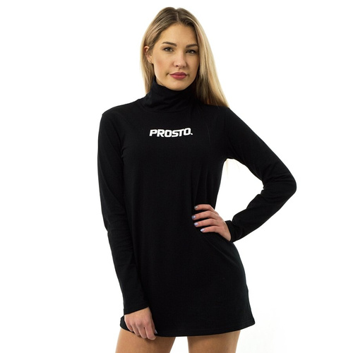 Koszulka damska z długim rękawem Prosto Klasyk longsleeve Week black