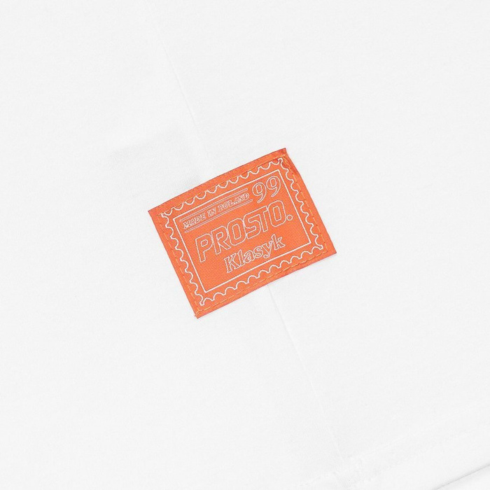 Koszulka męska Prosto Klasyk t-shirt Close white