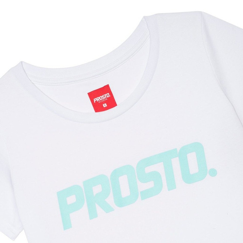 Koszulka damska Prosto Klasyk t-shirt Classy FA19 white / mint