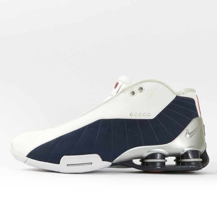 Buty do koszykówki Nike Shox BB4 HOH white / metallic silver - obsidian (376918-100) TM