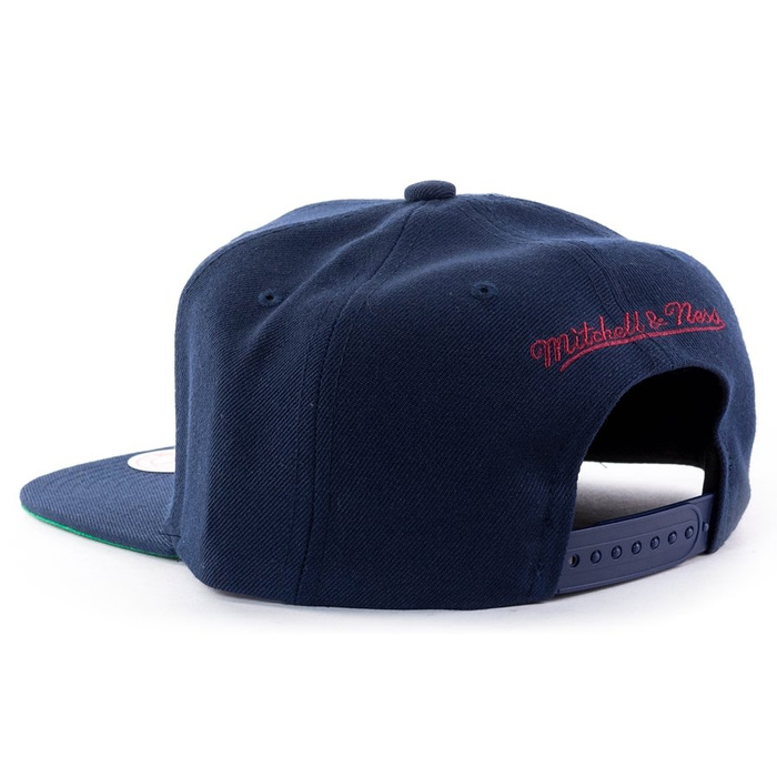 Czapka z daszkiem Mitchell and Ness snapback Wool Solid Cleveland Cavaliers navy