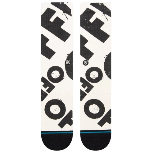 OFF x Stance skarpety unisex Infiknit™ Crew vintage white / black