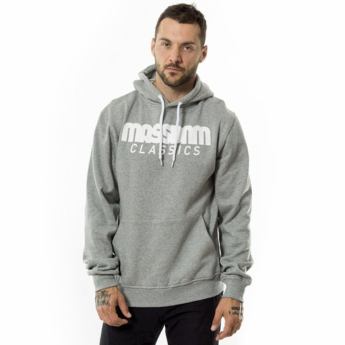 Bluza męska Mass Denim hoody Classics Anniversary light heather grey