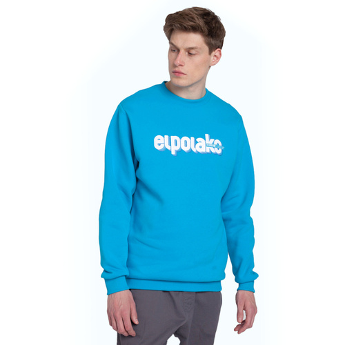 El Polako sweatshirt crewneck 3D Line blue