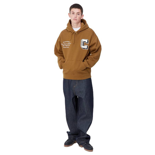 Carhartt WIP sweatshirt Hooded Ducks Sweat hamilton brown