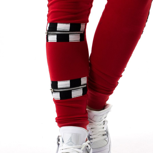 Marska sweatpants Checkerboard red
