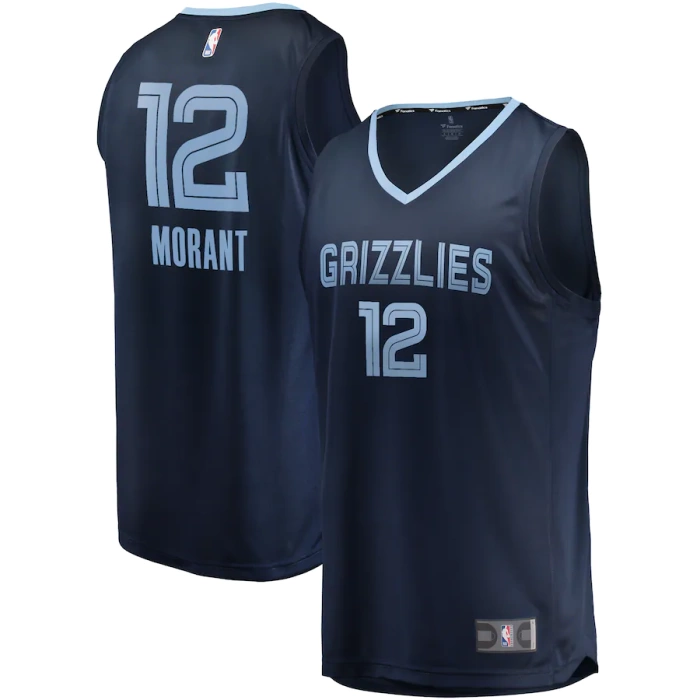 Fanatics koszulka koszykarska Replica Jersey NBA Icon Edition Memphis Grizzlies Ja Morant navy  