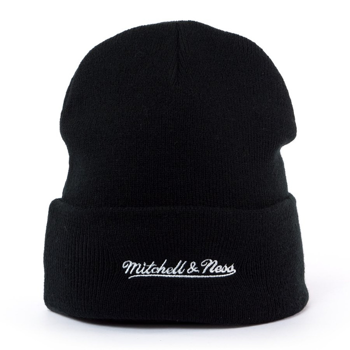 Czapka zimowa Mitchell and Ness Logo Cuff Knit Carolina Hurricanes black