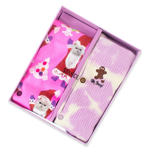 Skarpety damskie Stance socks Foundation Women Oh Snap Box (2 pack)