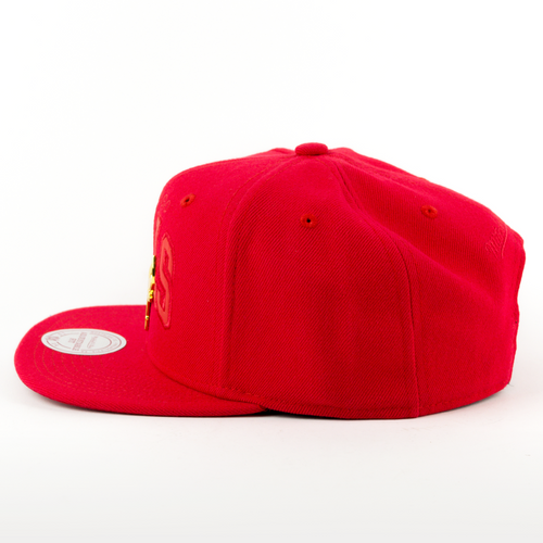 Mitchell and Ness snapback Lux Arch Chicago Bulls red 