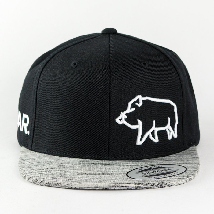 Boar Clothing snapback Guyam black