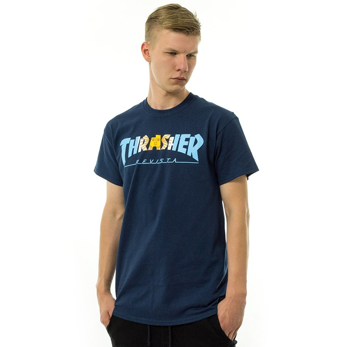 Thrasher t-shirt Argentina navy 