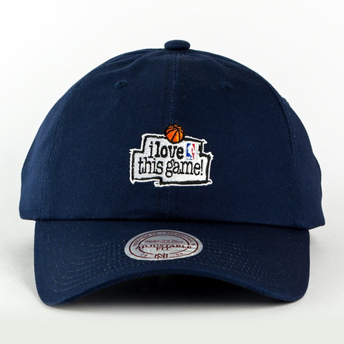 Mitchell and Ness strapback I Love This Game Low Pro navy