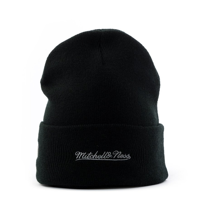 Czapka zimowa Mitchell and Ness HWC Reflective Logo Knit Boston Celtics black
