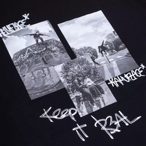 Kamuflage* t-shirt Keep It Real black