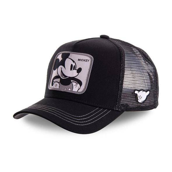 Czapka z daszkiem CapsLab casquette trucker Disney Mickey Mouse black