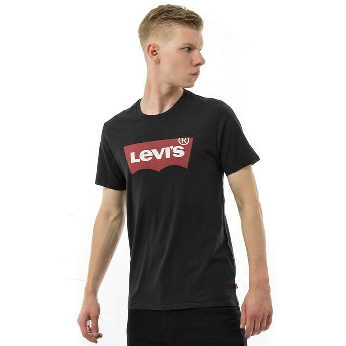 Koszulka męska Levi's® Skateboarding t-shirt Graphic Setin Neck Graphic H215HM black (17783-0137)