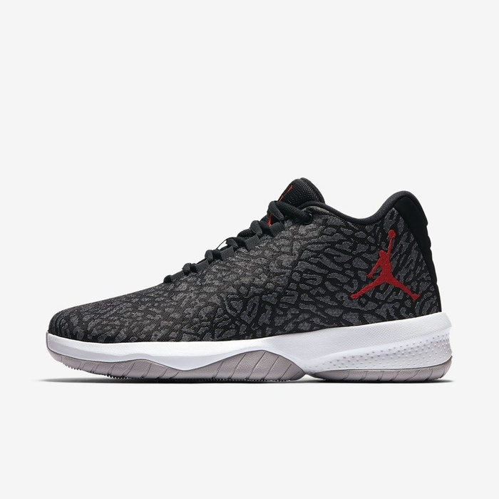 Jordan B.Fly grey / black / white / red (881444-001)