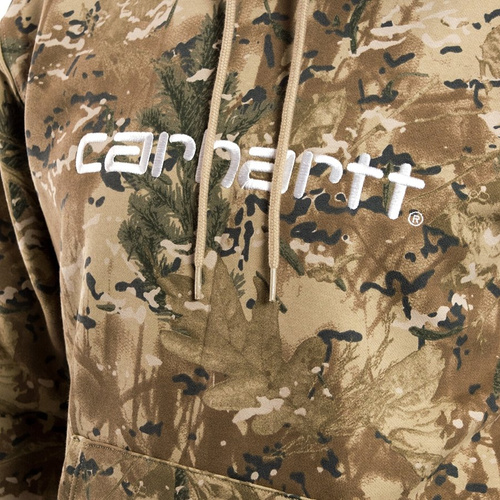 Carhartt WIP Bluza męska z kapturem  Hooded Carhartt Sweat camo combi desert / white