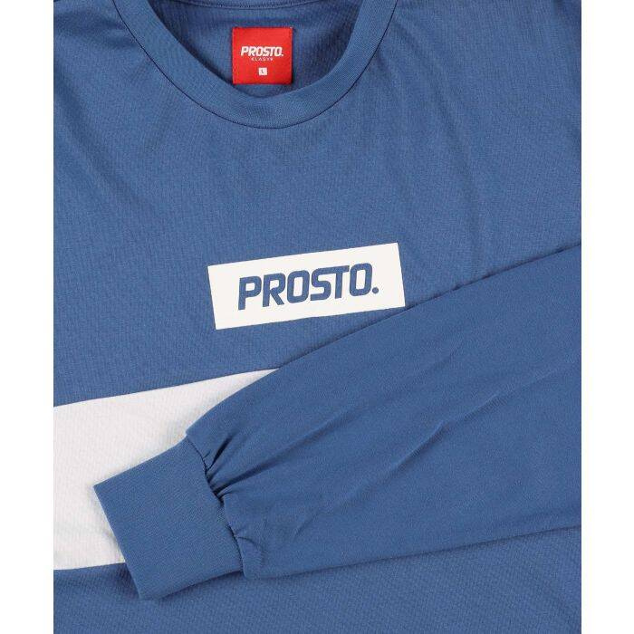 Prosto Klasyk koszulka męska z długim rękawem  longsleeve Bogo blue