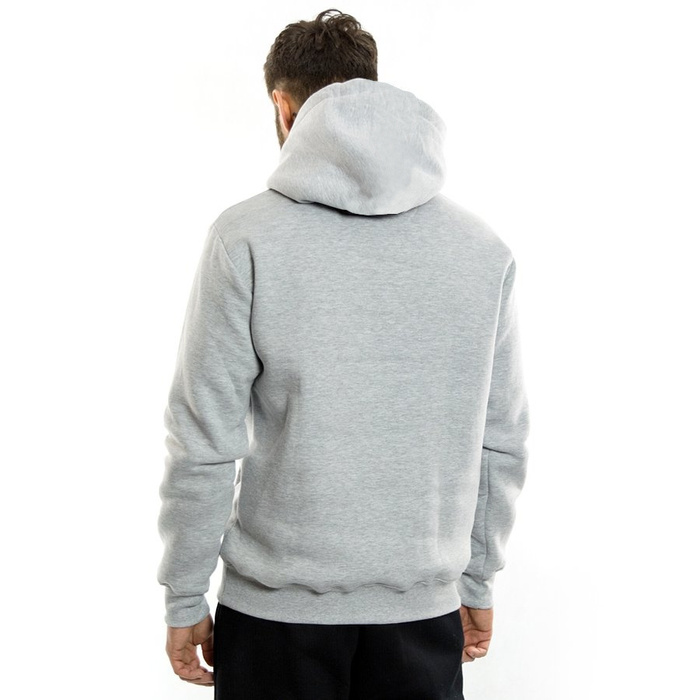 Bluza męska z kapturem Prosto Klasyk hoodie Minim grey