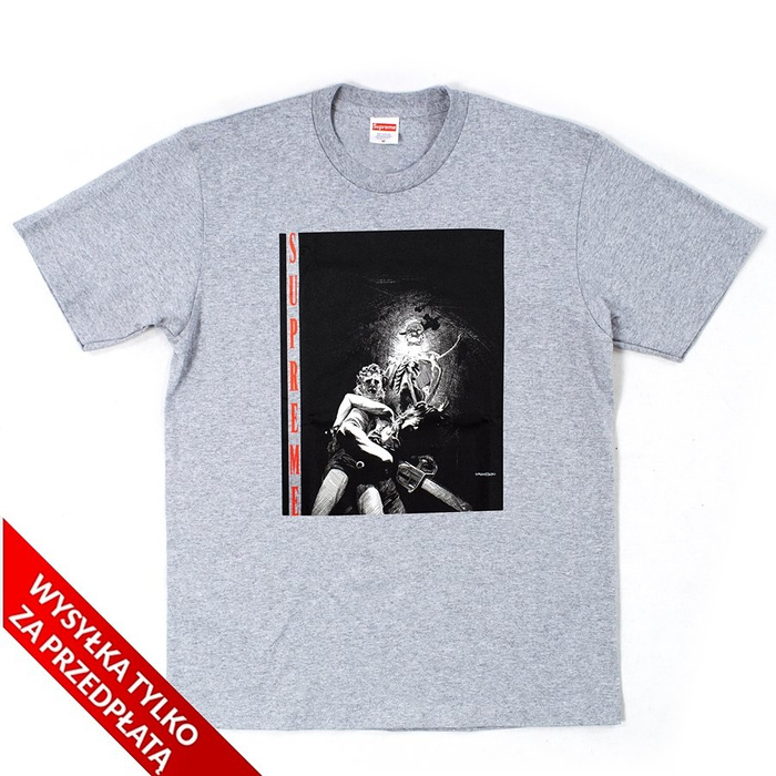 Koszulka męska Supreme t-shirt Horror Tee grey