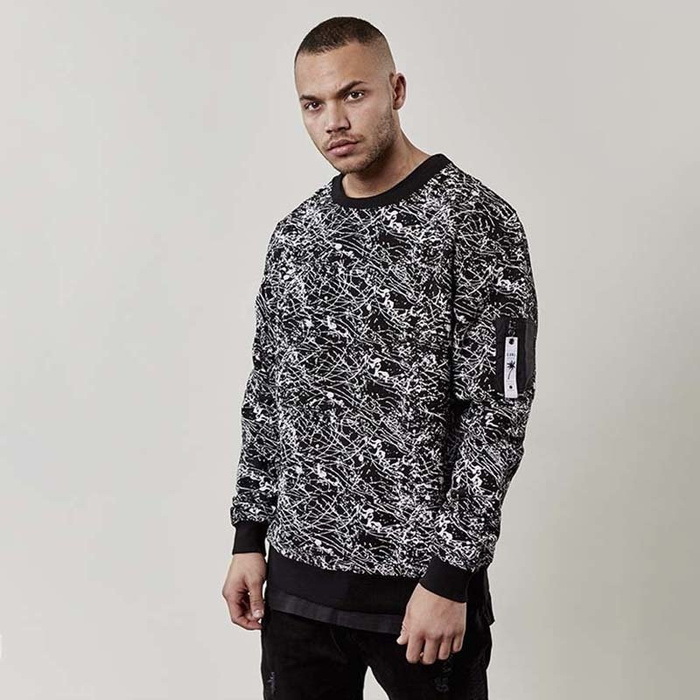 Cayler and Sons BLACK LABEL sweatshirt crewneck CSBL Spumante black