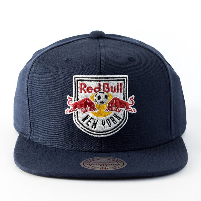 Czapka Mitchell and Ness snapback Wool Solid New York Red Bulls navy