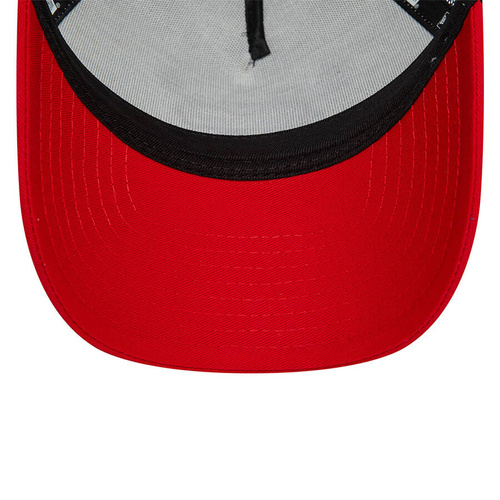 New Era czapka z daszkiem A-Frame Trucker Cap WMNS Rhinestone white-red