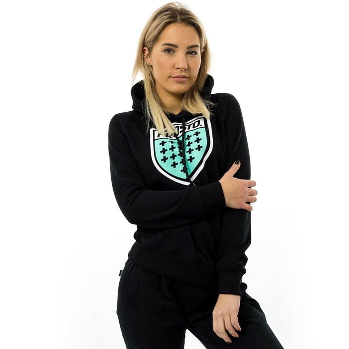 Bluza damska z kapturem Prosto Klasyk hoody Figurez black