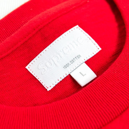 Koszulka Supreme t-shirt logo red TM