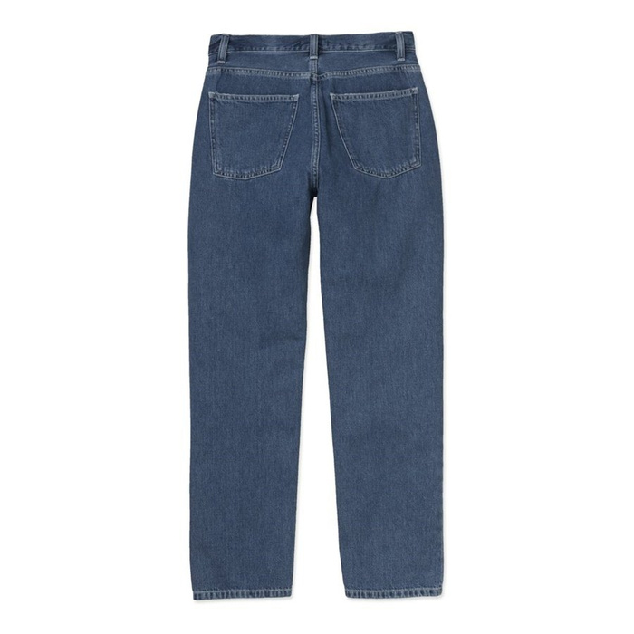 Carhartt WIP spodnie jeansowe damskie W' Mita Pant Maverick blue stone washed 