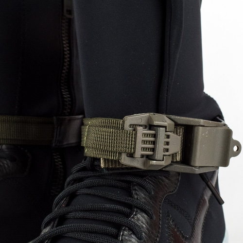 Buty NikeLAB x Acronym Air Force Downtown 1 Hi SP black / black - bright crimson (649941-006)