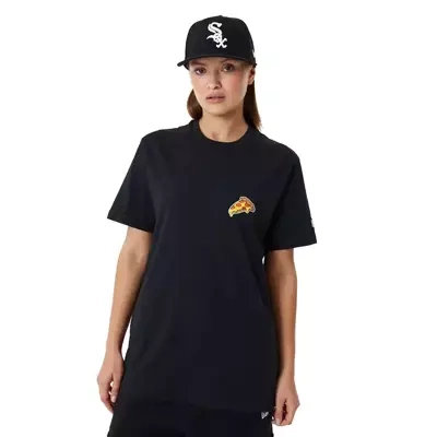 New Era koszulka damska Pizza Graphic black