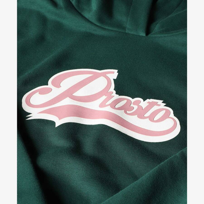 Prosto Klasyk Bluza damska z kapturem hoodIe Scripy green