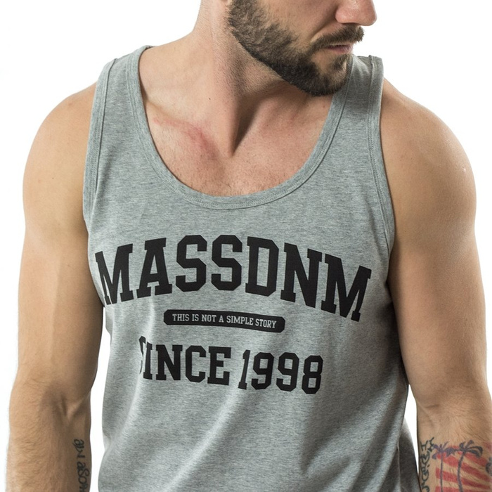 Koszulka męska Mass Denim tank top Campus heather grey $