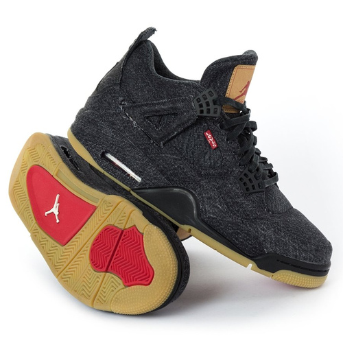 Buty męskie Jordan 4 Retro Levis black jeans (A02571-001) TM