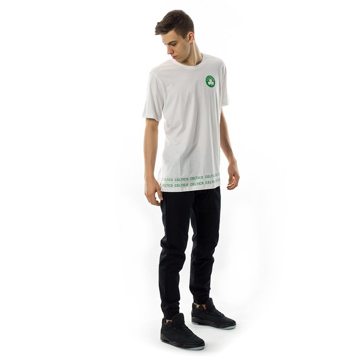 Koszulka męska New Era t-shirt NBA Team Wordmark Boston Celtics white