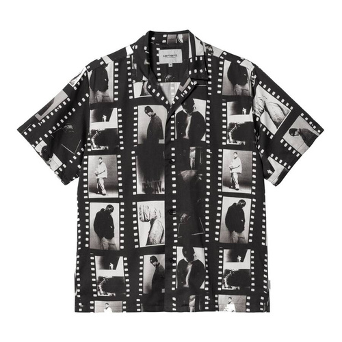 Carhartt WIP koszula męska Photo Strip Shirt black / white