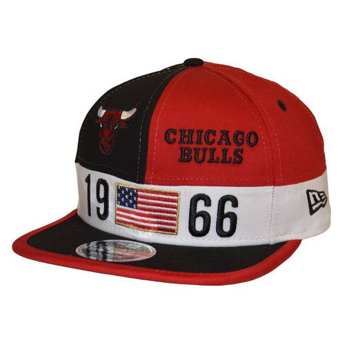 New Era snapback 9FIFTY Colour Chicago Bulls red