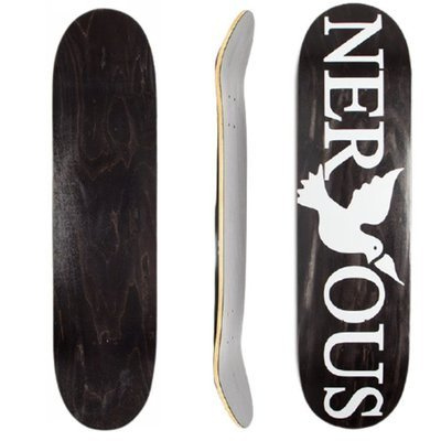 Nervous deck Classic FW21 black 8.125" x 31.875"