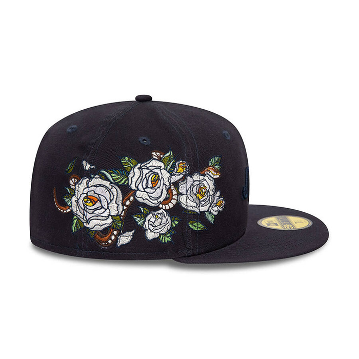 New Era fitted cap 59FIFTY 59FIFTY Fitted Cap Flower Icon navy