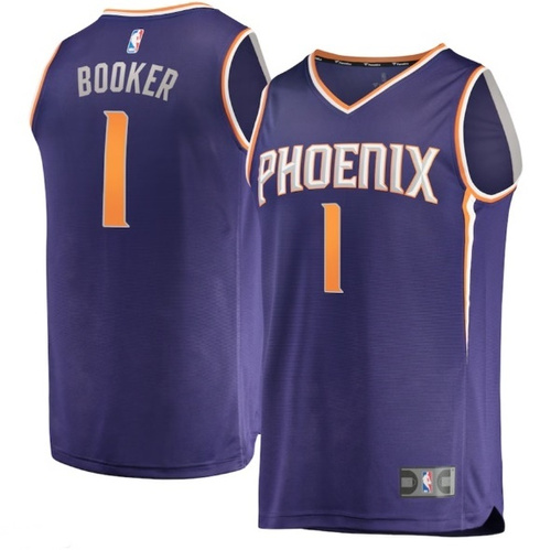 Fanatics Replica Jersey NBA con Edition Phoenix Suns Devin Booker purple (Youth Collection)